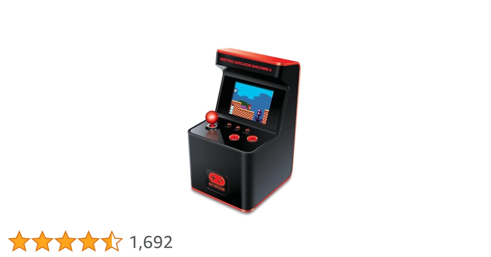 MY ARCADE レトロ・アーケード・マシンX? 300ゲーム (16ビット) ? ブラック Amazon.com: My Arcade Retro Arcade Machine X Playable Mini